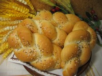 Pletýnka sypaná solí a kmínem